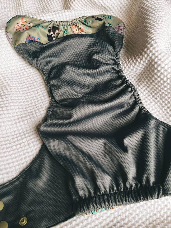 Suga Bums LLC - Wholesale Diaper (Cloth) - Baby - Flutter Modern Cloth Diaper1