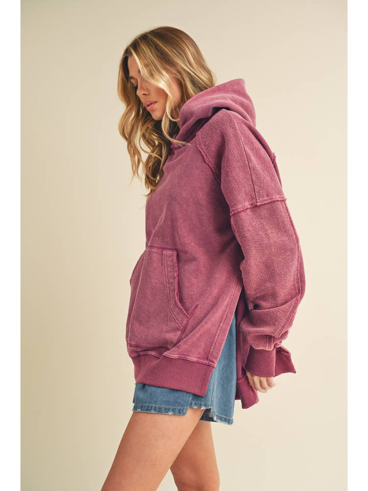 AEMI + CO - Wholesale Hoodie - Women's - 966CK Deb Washed Hoodie 5