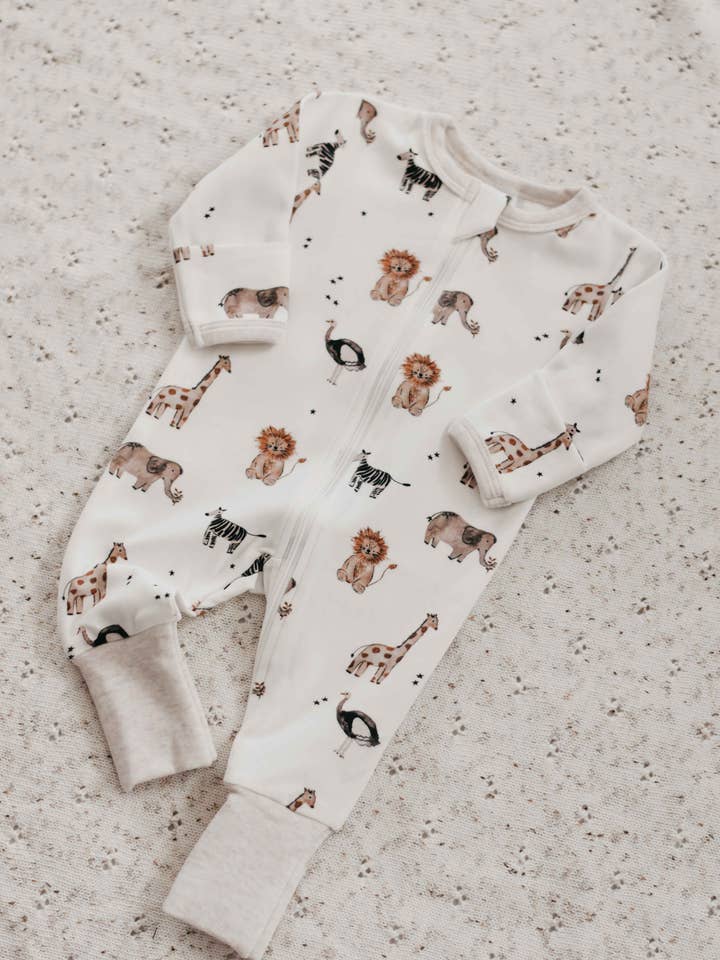 Bencer & Hazelnut - Wholesale Sleepsuit - Baby - Zipsuit - Paul1