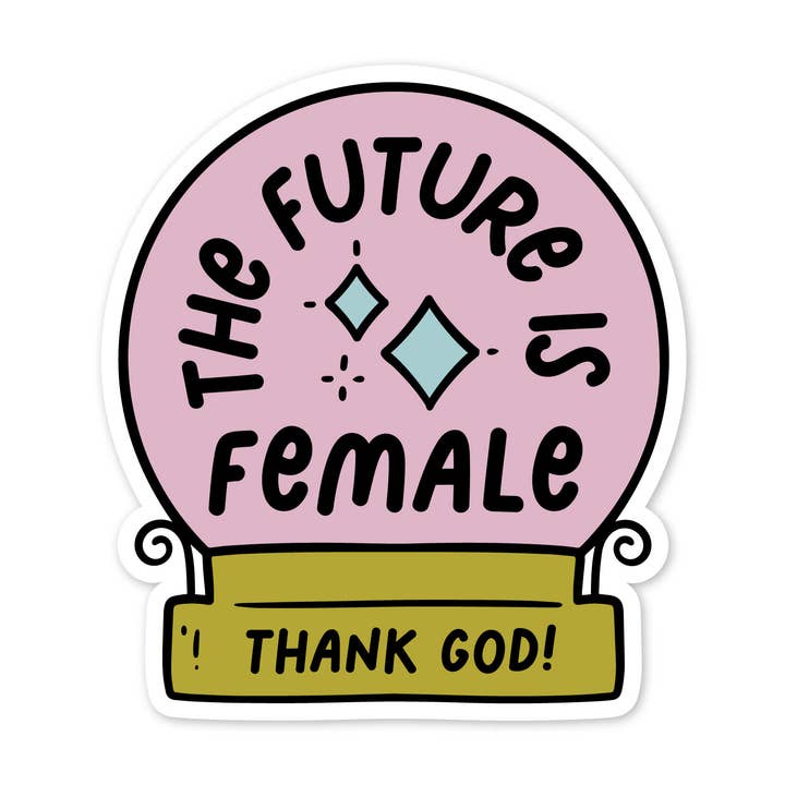 L'avenir est féminin pour la vente par The Stickerie