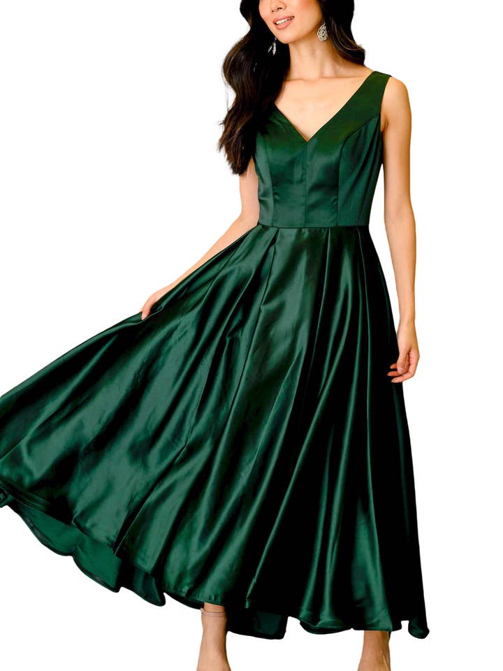 Fit & Flare Formal Dress for wholesale by FARAH NAZ New York