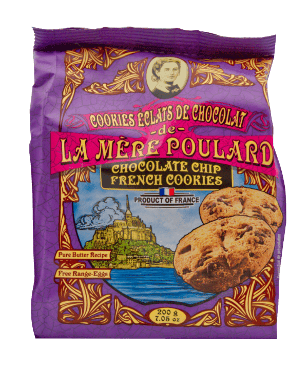 Biscuiterie La Mère Poulard - Wholesale Cookie - Flexible pouch Collector chocolate chip cookies 200g1