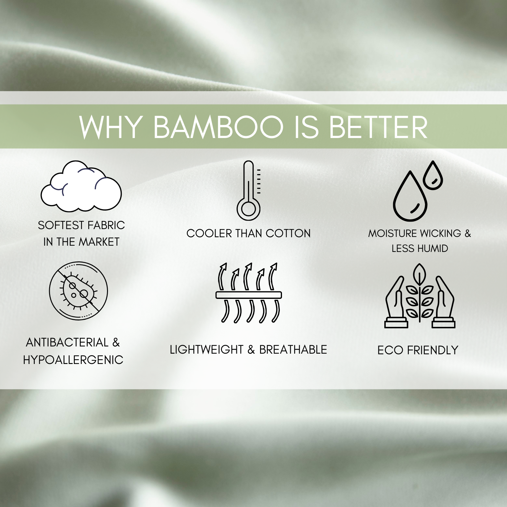 Bamboo Is Better - Vendita all'ingrosso Set di lenzuola - Set di lenzuola in viscosa di bambù 100% premium - SAGE3