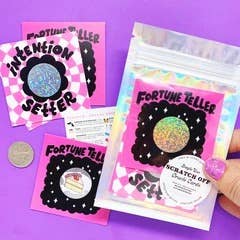 Sara M. Lyons - Wholesale Tarot Cards - Scratch-Off Oracle Cards 5 Packs2