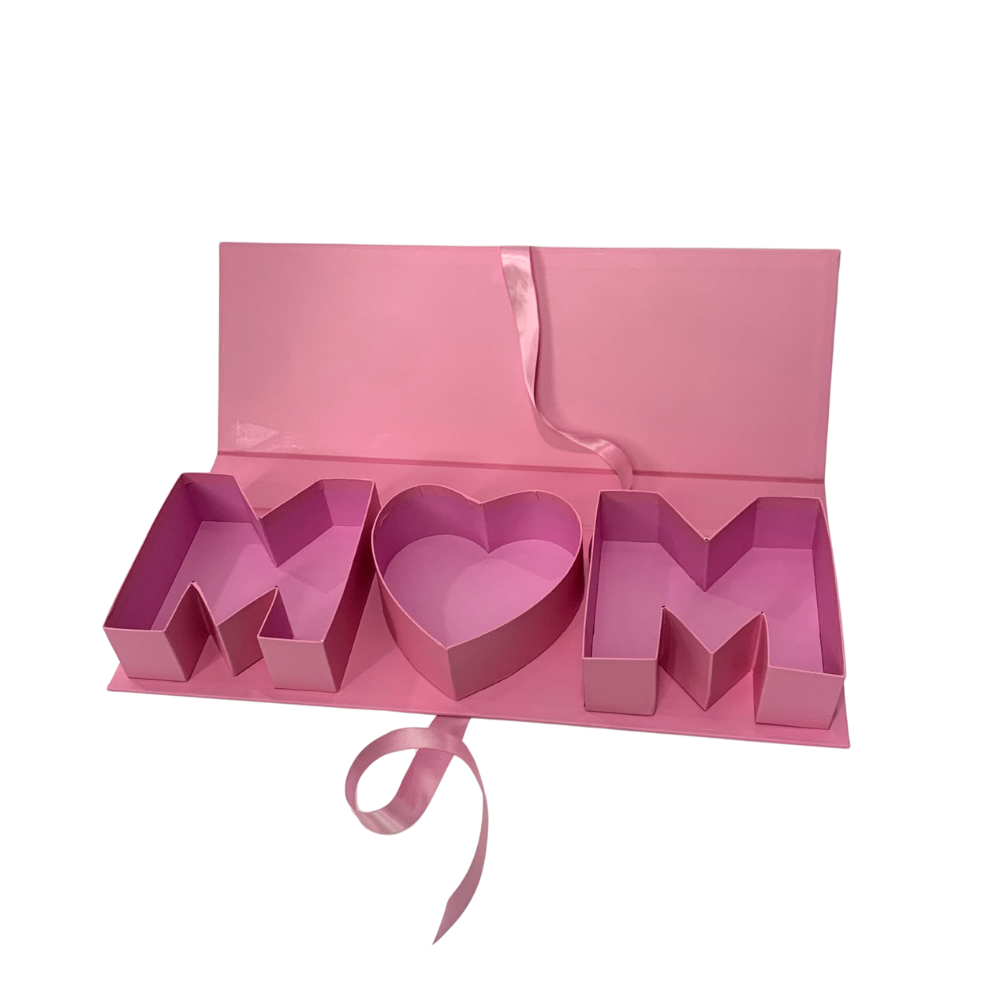 UNIKPACKAGING – wholesale Gift box – MOM Box with Plastic Liners for DIY Flower Arrangements3