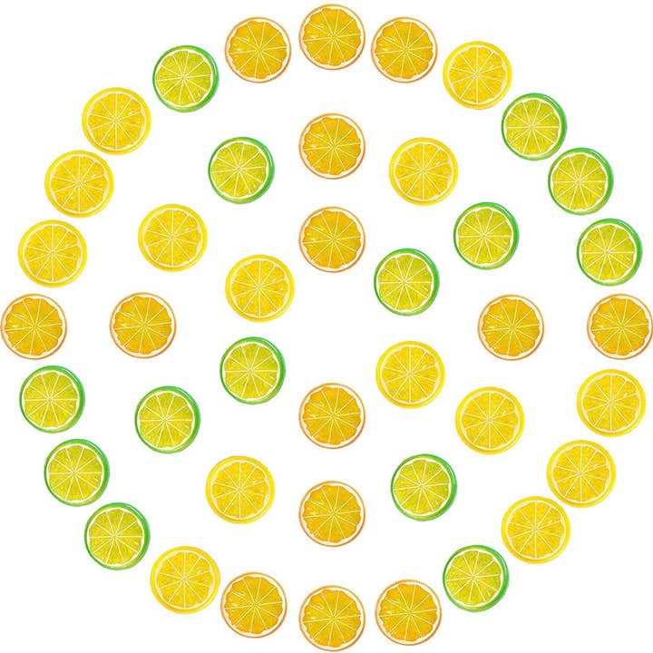 Pozbee - Wholesale Decorative Tabletop Object - 3 Small Artificial Lime Slices9