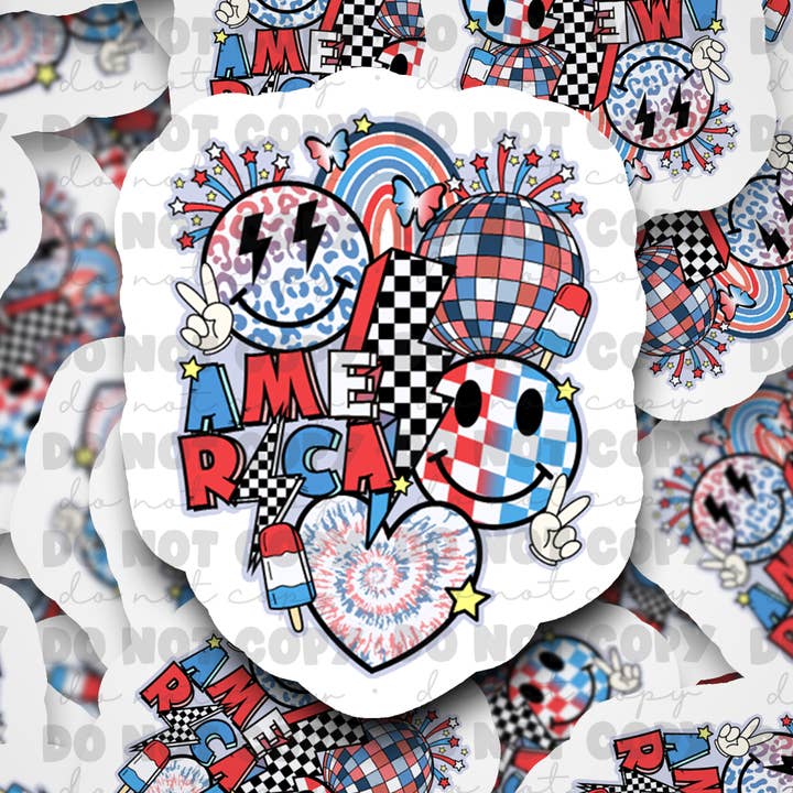 América Autocolante recortado 3-5 dias úteis TAT por atacado de It's Transfer Time