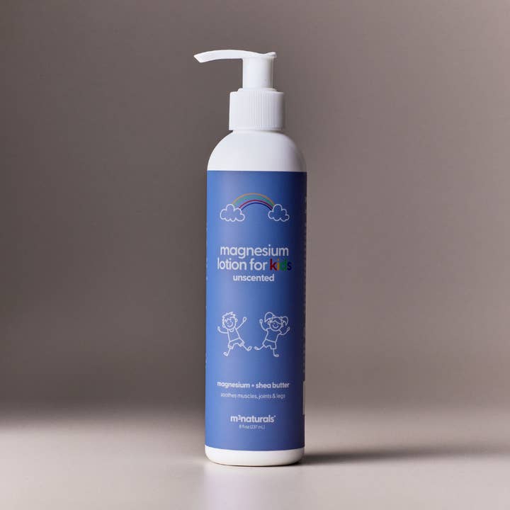 Unscented Kids Care Lotion - Magnesium Body & Sleep Support for wholesale by M3 Naturals