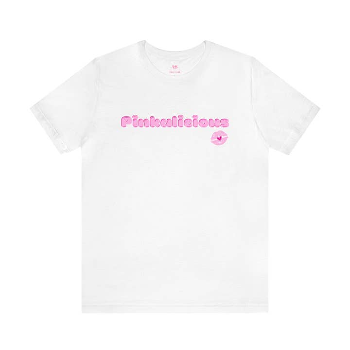 Once Upon a Find Couture - Vendita all'ingrosso Maglietta serigrafata - Bambini - T-shirt a maniche corte in jersey unisex Pinkalicious with kiss39