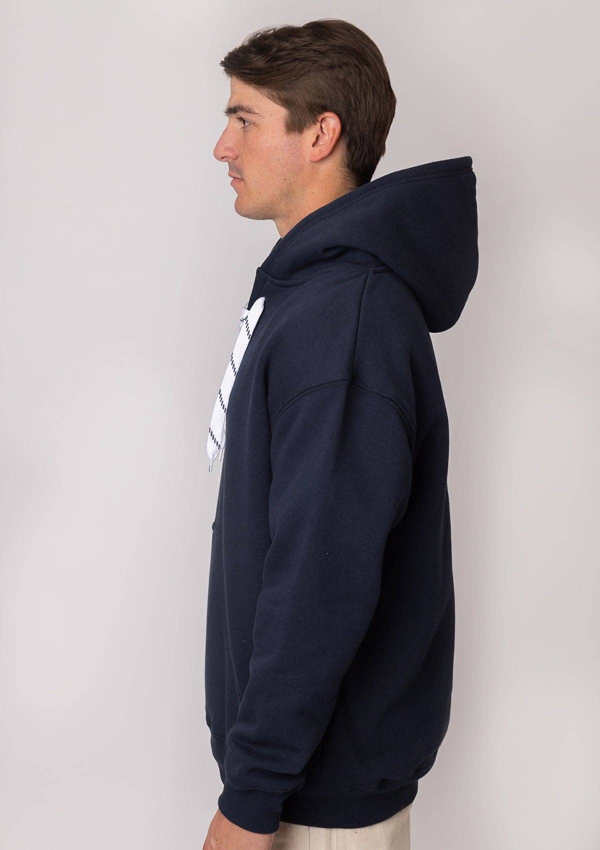 Vos Sports Inc. - Wholesale Hoodie - Unisex - 9801 12 oz. Unisex Hockey Style Hooded Pullover Sweatshirt with Laces7