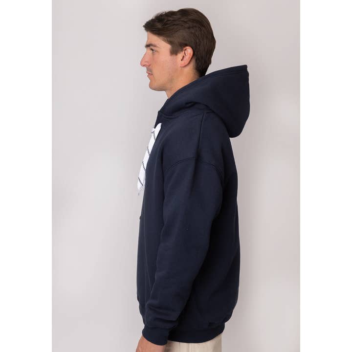 Vos Sports Inc. - Wholesale Hoodie – Unisex - 9801 12 oz. Unisex Hockey Style Hooded Pullover Sweatshirt with Laces3