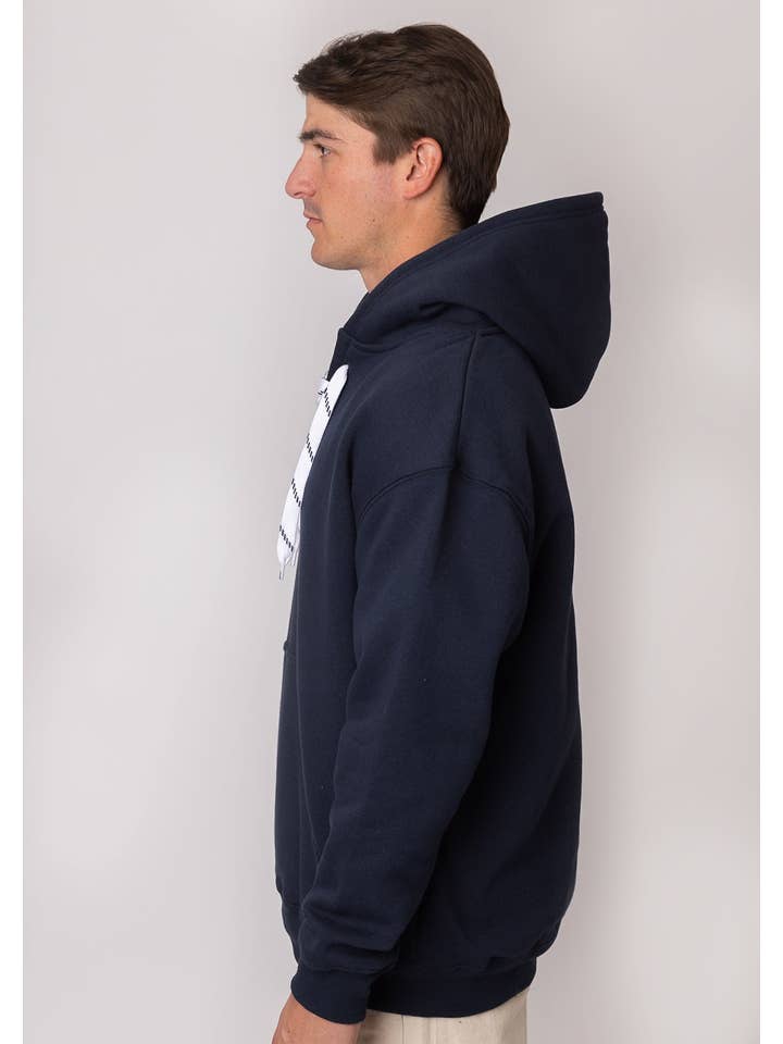 Vos Sports Inc. - Wholesale Hoodie - Unisex - 9801 12 oz. Unisex Hockey Style Hooded Pullover Sweatshirt with Laces7