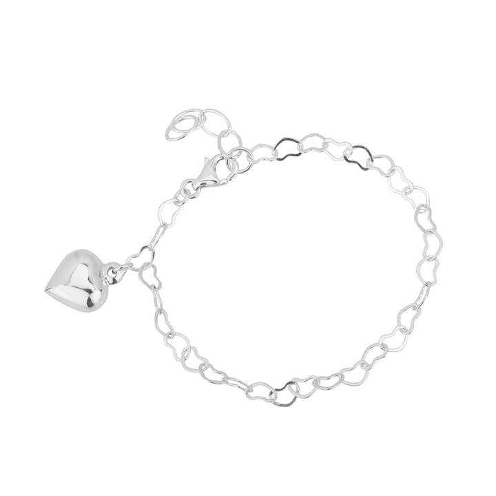 Carlton London Silver avsluta kärlek hjärta armband för wholesale av Carlton London