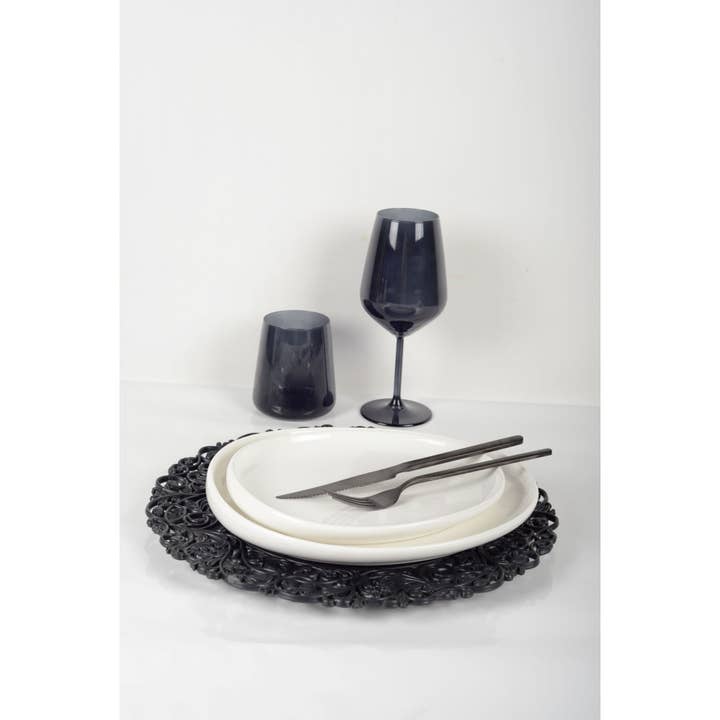 AULICA – wholesale Wine glass – Black wine glasses - set of 63