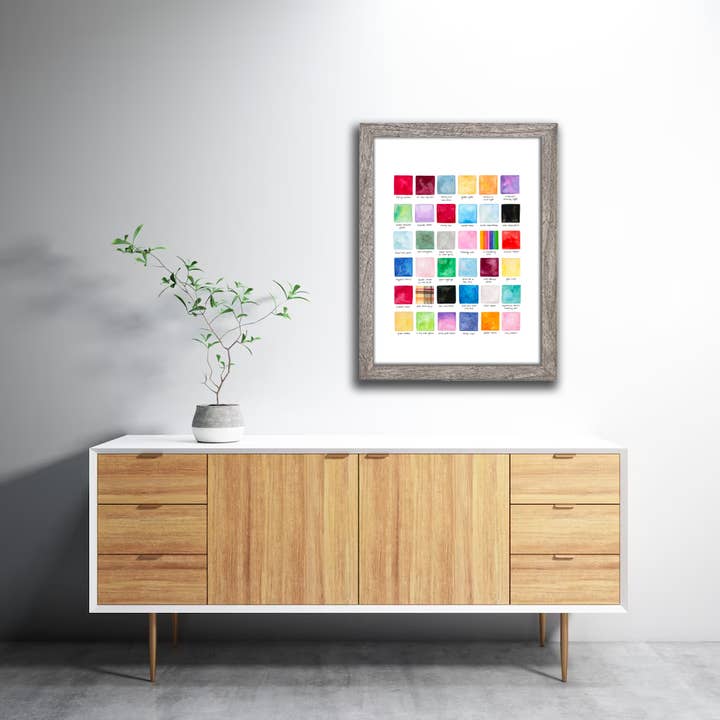 37prime - Wholesale Art Print - Taylor Swift Color Studies watercolor print
