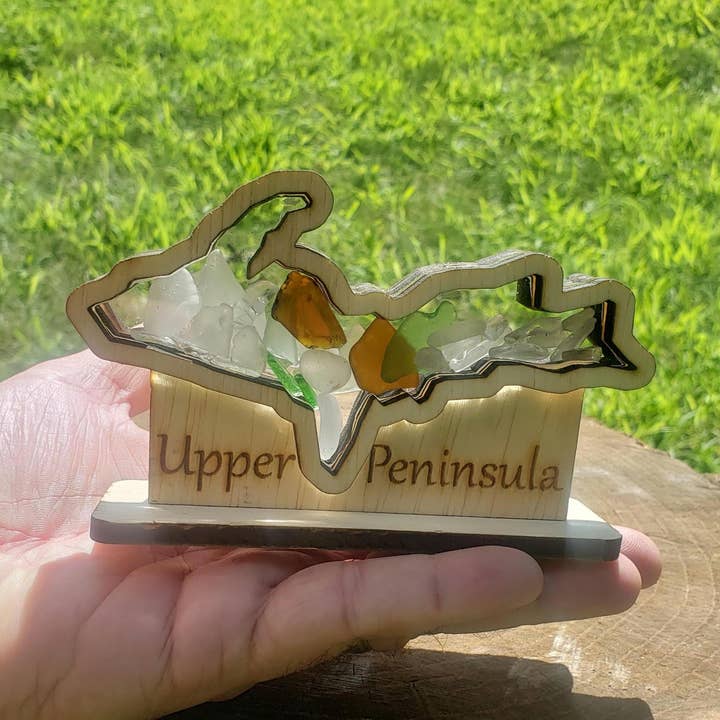 Sea Glass Displays - Vente Présentoirs - Vitrine d'exposition de verre de mer de la péninsule supérieure du Michigan0