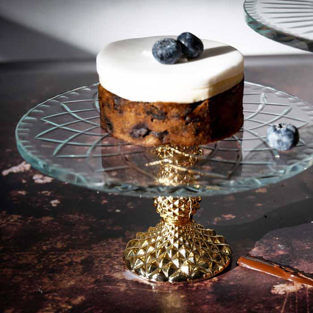 Clear Diamond Cake Stand S for wholesale on Faire0