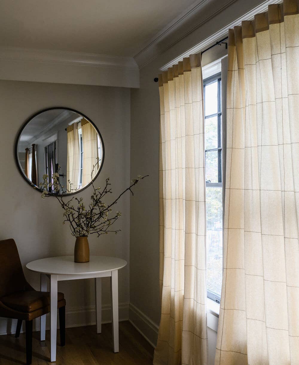 Anchal - Wholesale Curtain - Grid-Stitch Curtain Panel2