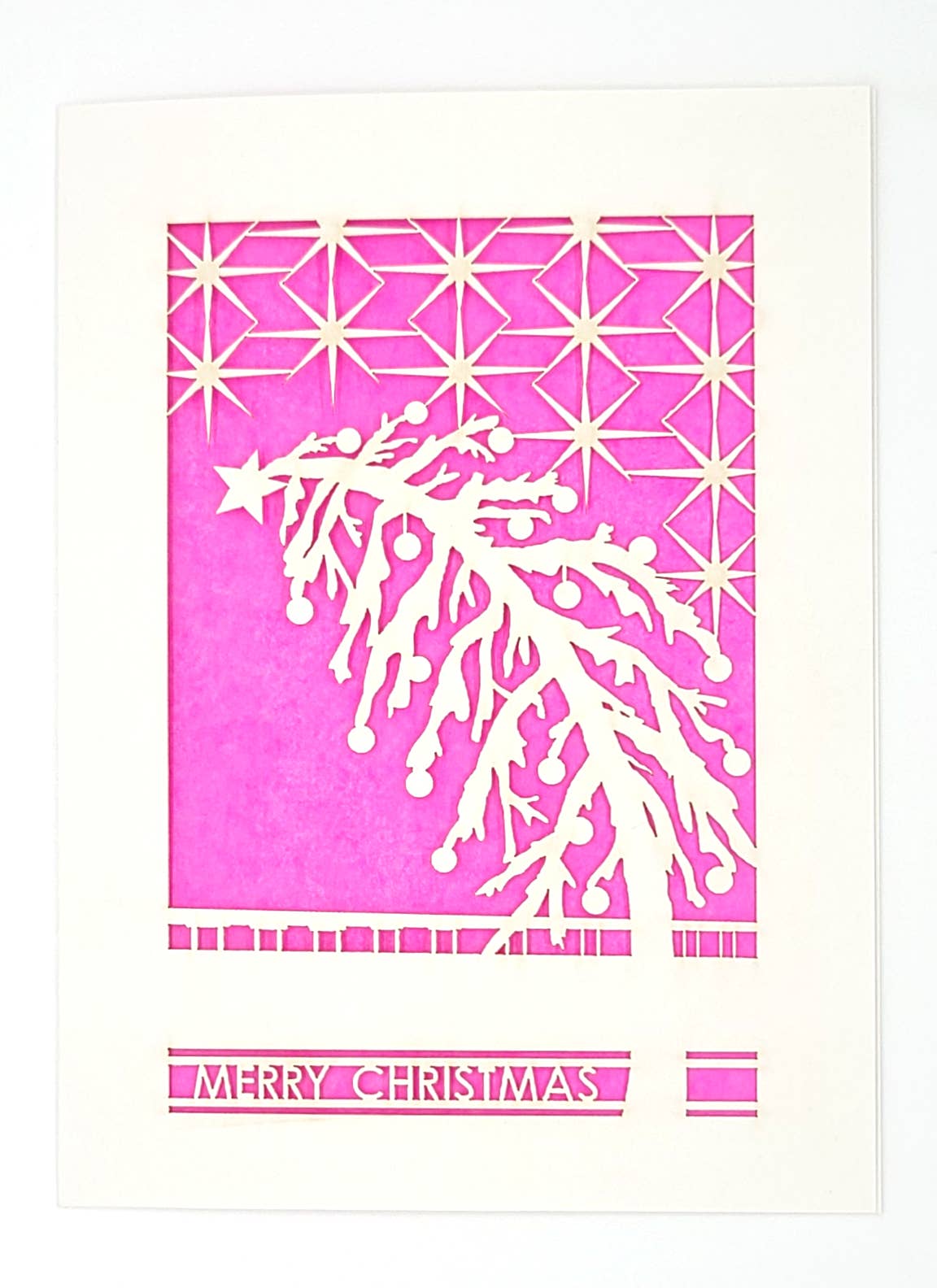 two hermanas - Wholesale Kerstkaartje - Scheve Holiday Tree - Vrolijk kerstfeest8