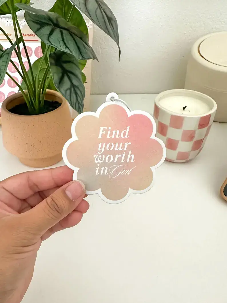 Grow in Grace – wholesale Luftfräschare – Hitta ditt värde i Gud, Luftfräschare för bil, Trosgåva1