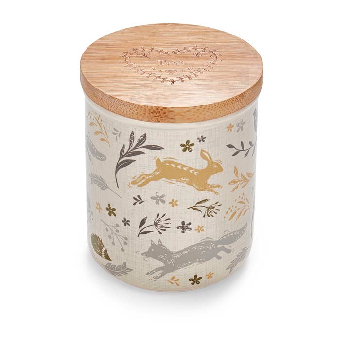Ceramic Tea Canister Woodland and other Purchase wholesale tea canister. Free returns & net 60 terms on Faire trending on Faire.