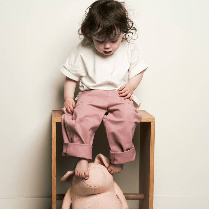 Pink beige Helmut, the stuffed animal pig - large for wholesale on Faire5