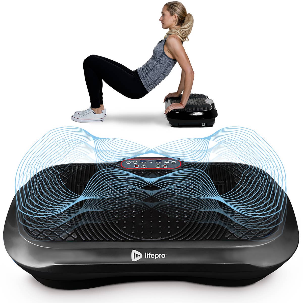LifePro - Wholesale Fitness Equipment - Lifepro Waver Vibration Plate – Full-Body Exercise Machine17