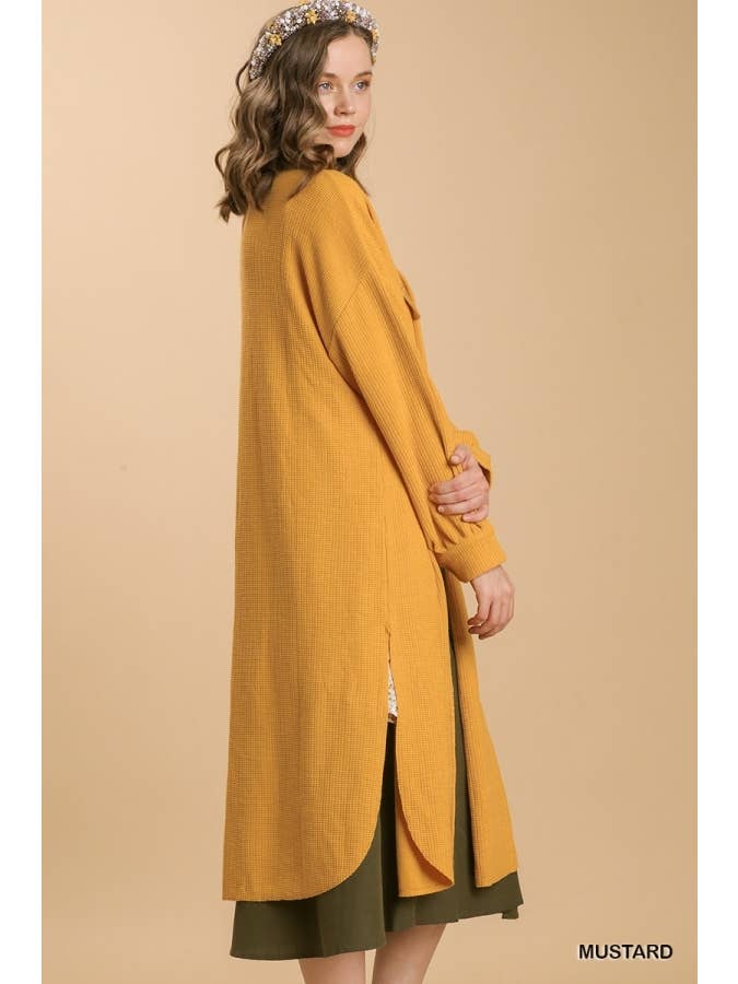 Vanilla Monkey - Wholesale Shirt Jacket/Shacket - Women's - Oversize Button Down Shacket2