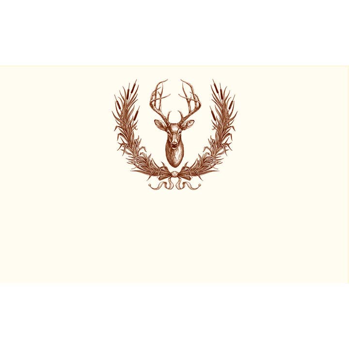 Doe Wreathe Place Card for wholesale by Alexa Pulitzer