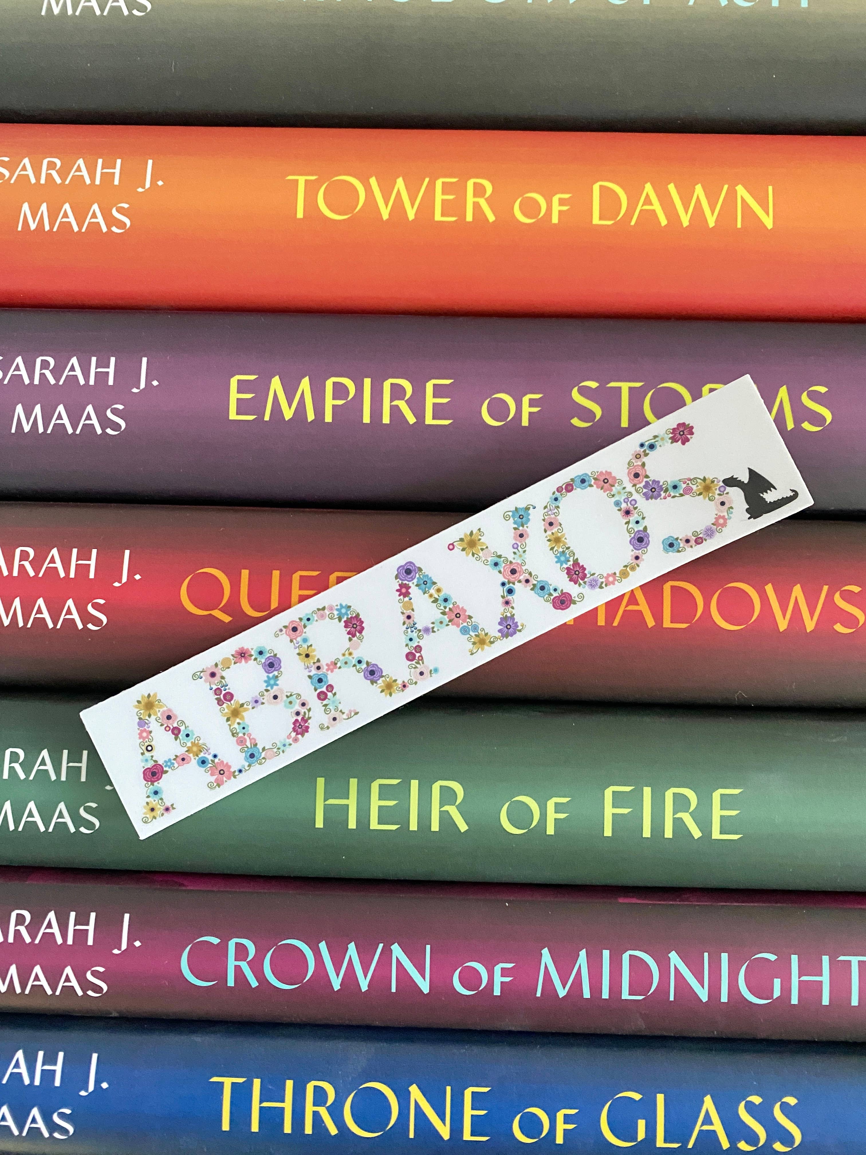 zoo&roo - Wholesale Phone & Laptop Stickers - Throne of Glass sample sticker pack officially licensed SJM1