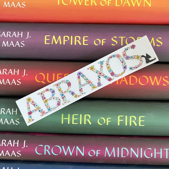 zoo&roo - Wholesale Phone & Laptop Stickers - Throne of Glass sample sticker pack officially licensed SJM1