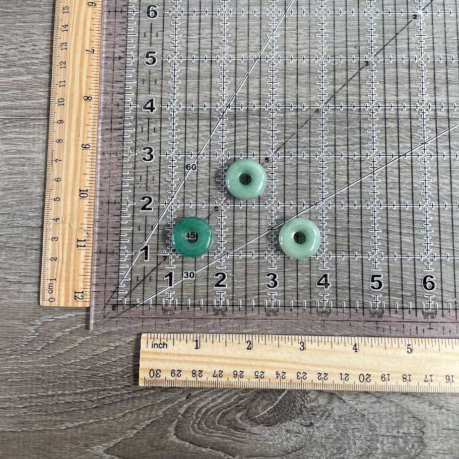 Keystone Crystals - Vente Pierre et cristal de spiritualité - Pendentifs donuts en pierres précieuses | Charms pi de 17 à 20 mm14