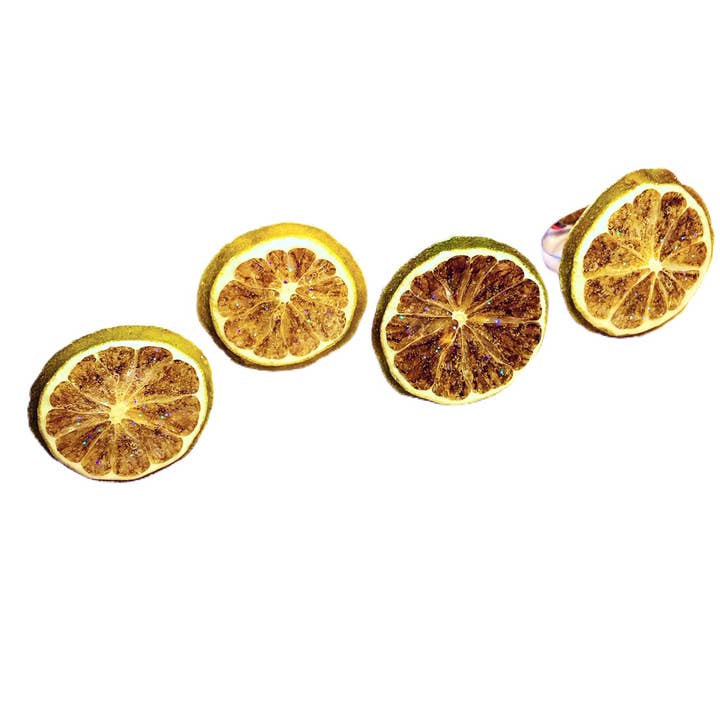 Glitterlimes - Wholesale Cocktail/Statement Ring - Keylime Ring - Fruit Jewelry3