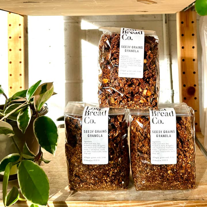 Lost Bread Co - Wholesale Granola - Toasted Seedy Grains Granola (12oz)0