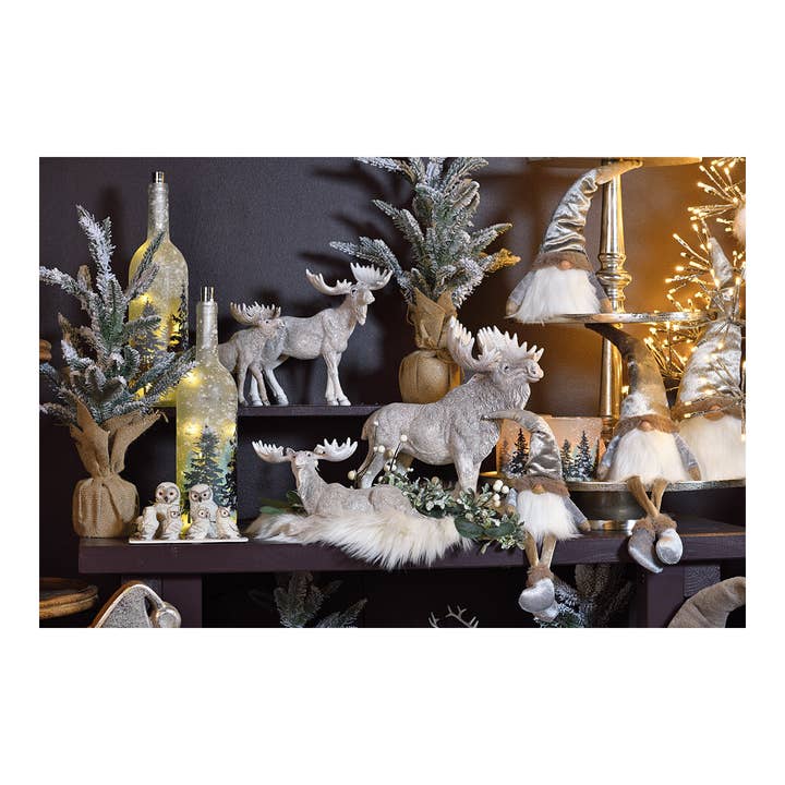 Wurm - Wholesale Artificial Plant - Fir tree with artificial snow Green (W/H/D) 30x51x30cm1