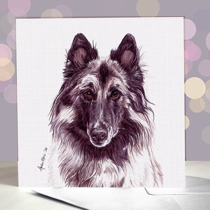 Cartão de Cumprimentos Mais Popular do Tervuren Belga por atacado de Amber Marie Studio