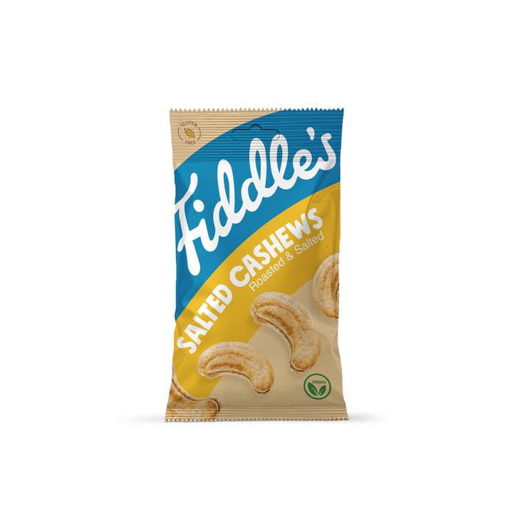 Cashews - Salted 50 G for wholesale by Fiddle's Snacks