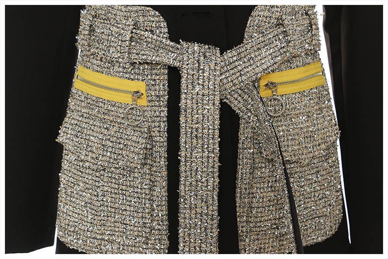 Mapcie - Vente Veste – femme - BLAZER BOHÈME À POCHES5