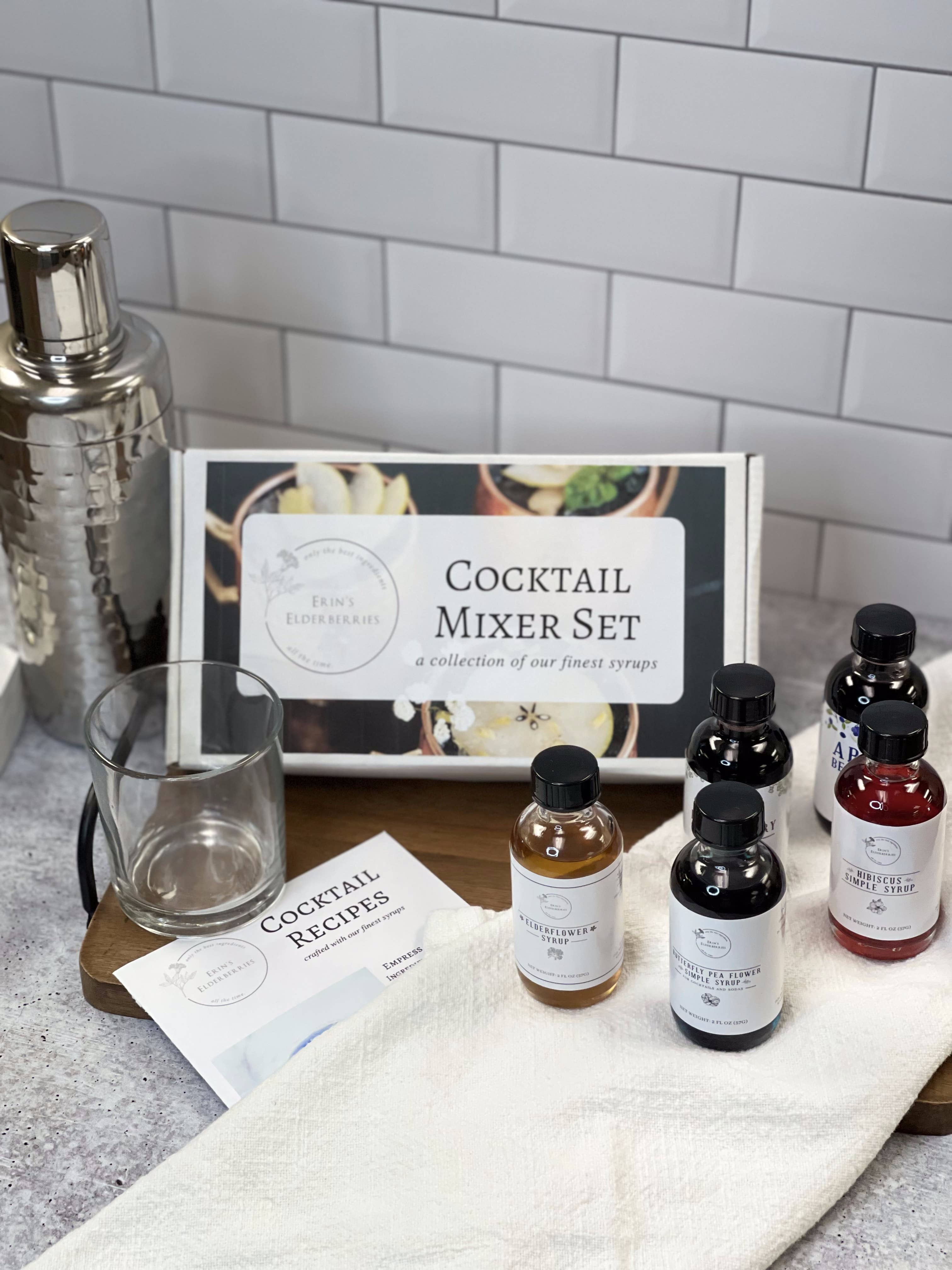 Erin's Elderberries - Wholesale Flavored Syrup - Mini 2 oz Glass Syrups4