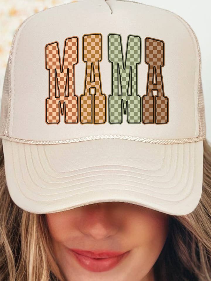 Casquette Trucker Maman Otto Khaki Mousse Avant Tons d'Automne pour la vente par Wholesale Accessory Market