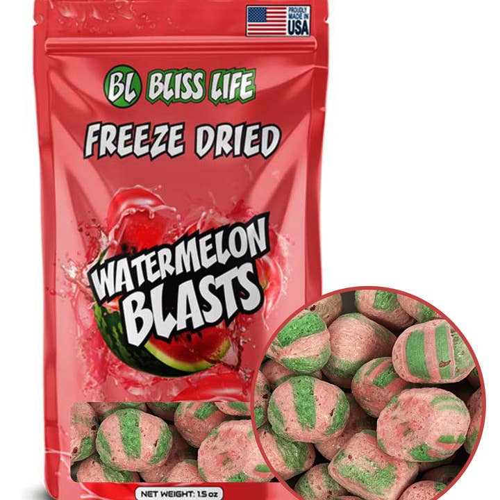 Bliss Life - Wholesale Cotton Candy - Display - 60 Count - Blasts Variety Pack8