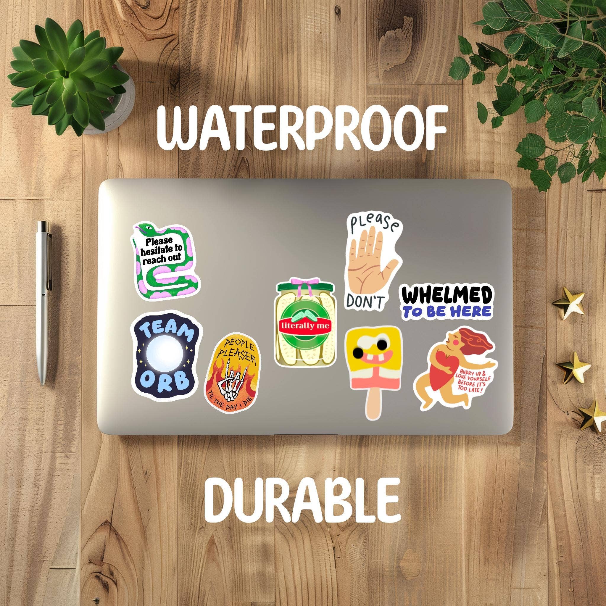 Art Attack Studios - Wholesale Sticker - Pookie Candy Heart 3” sticker2