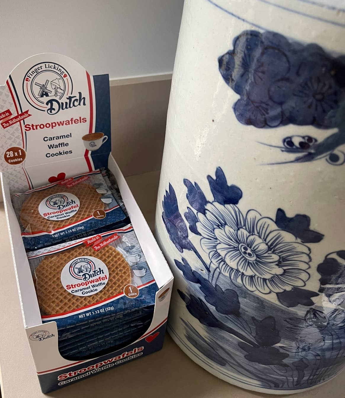 Finger Licking Dutch Stroopwafel Cookies – wholesale Caramel – Dutch Caramel Stroopwafels; Single wrapped 1-packs (QTY:56)7