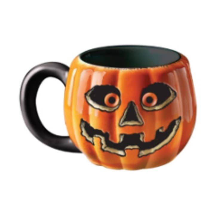 Vintage Halloween Keramisk Jack O Lantern Pumpamugg, 12 oz för wholesale av Beistle
