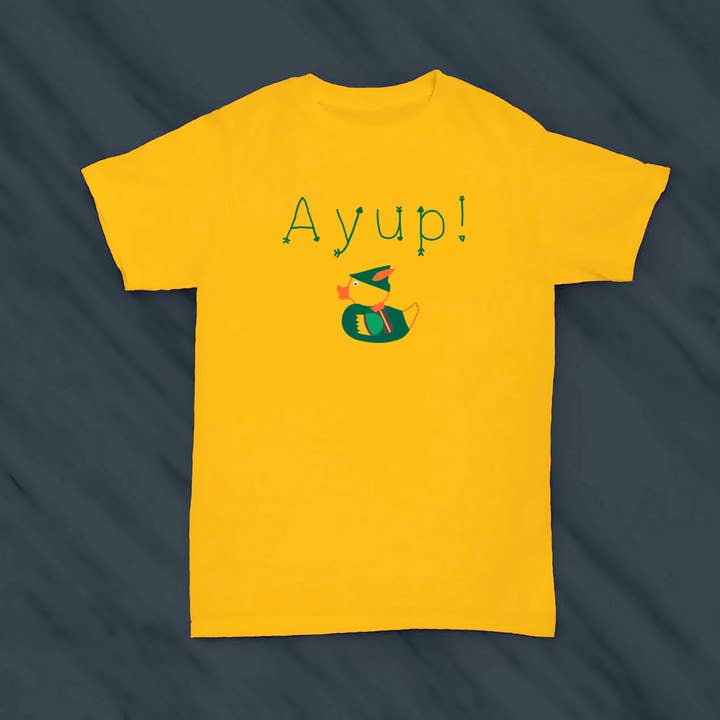 Ayup! Robin of Duxley T-shirt for wholesale by Dukki Gifts