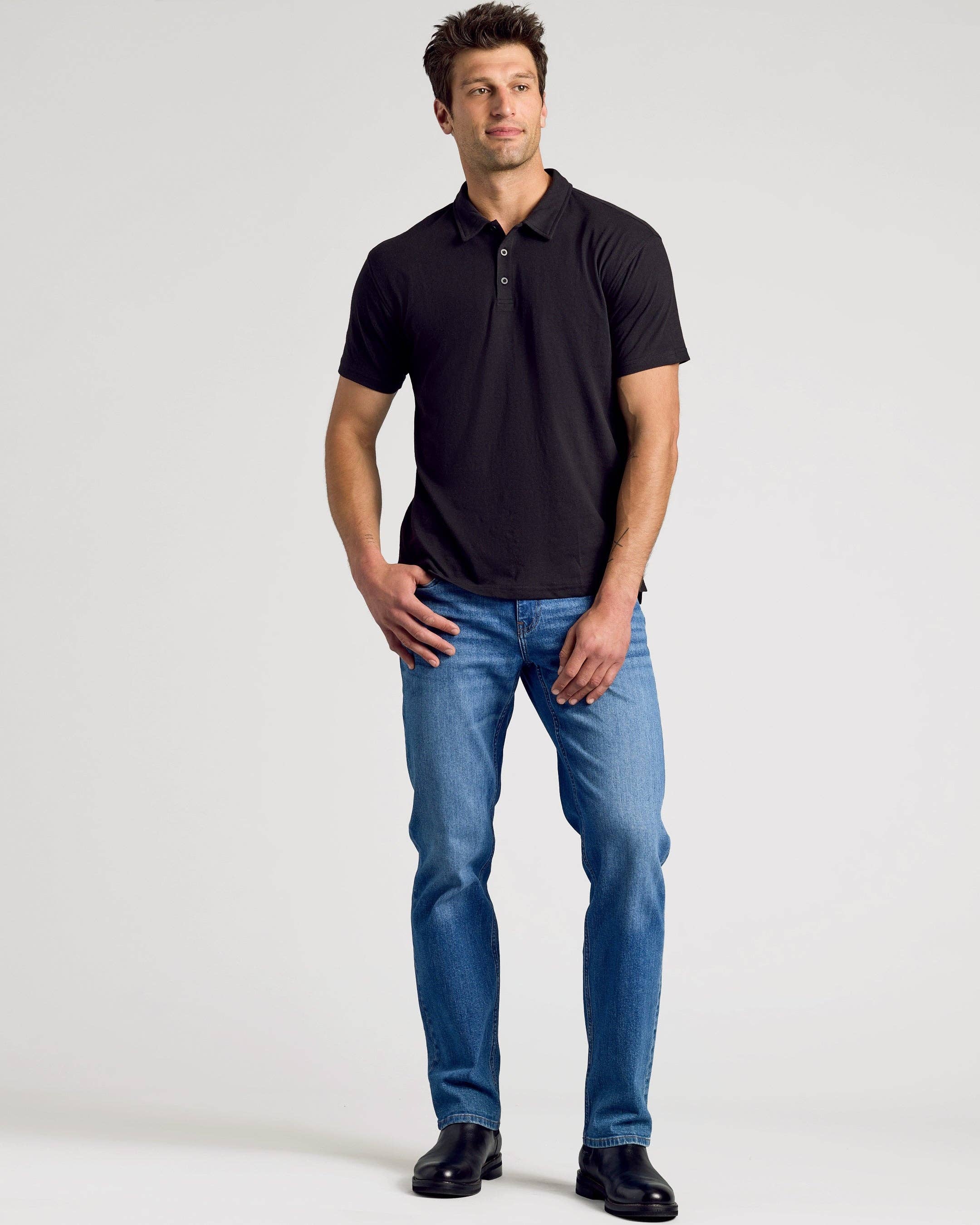 True Classic - Wholesale Polo - Men's - Black Classic Polo5