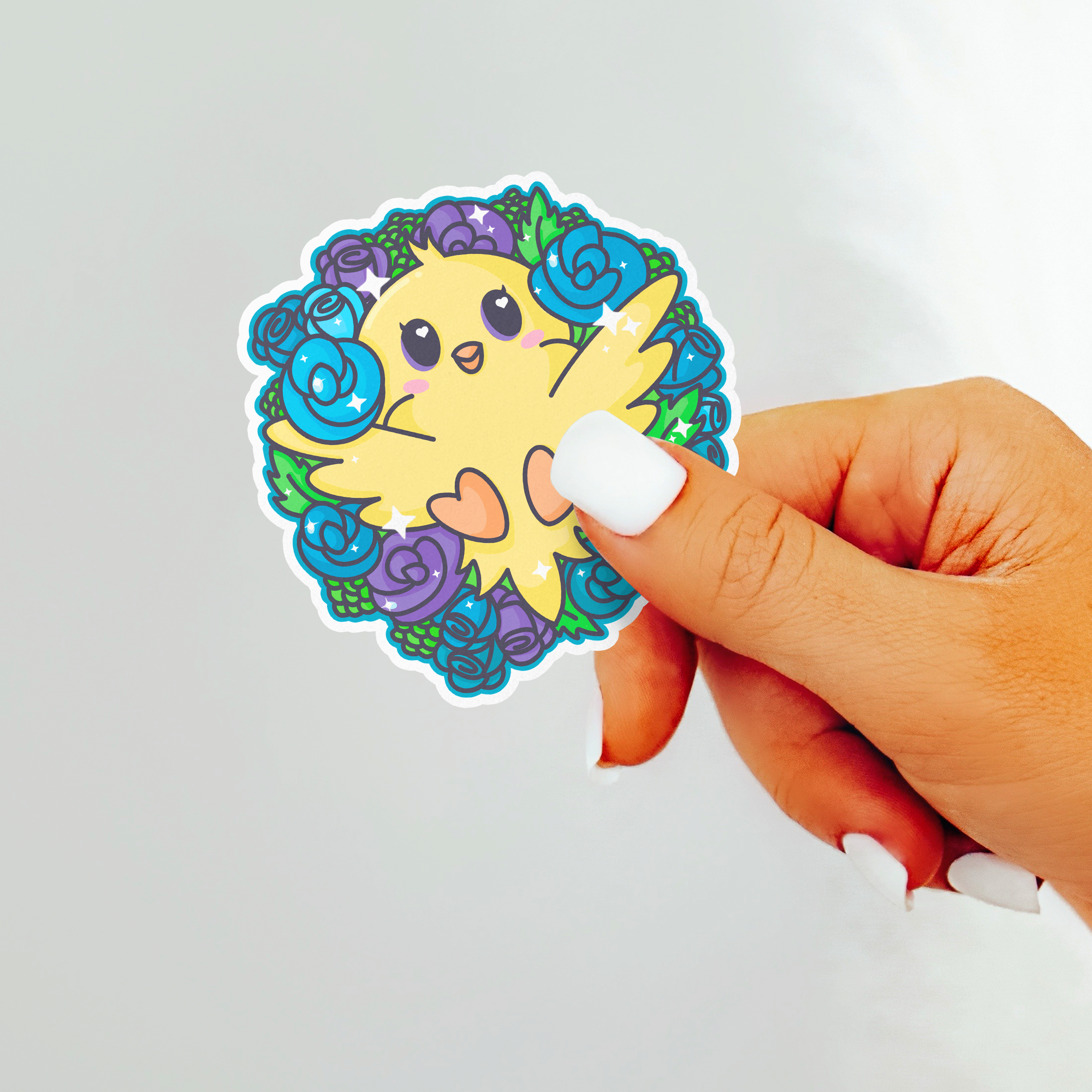 Lil Charmery - Wholesale Sticker - Spring Canary Sticker1