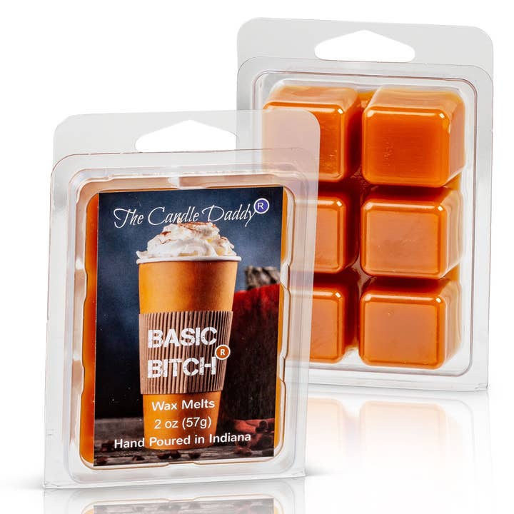 Basic Bitch - Pumpkin Spice Scent - Maximum Scented Wax Melt for wholesale by The Candle Daddy