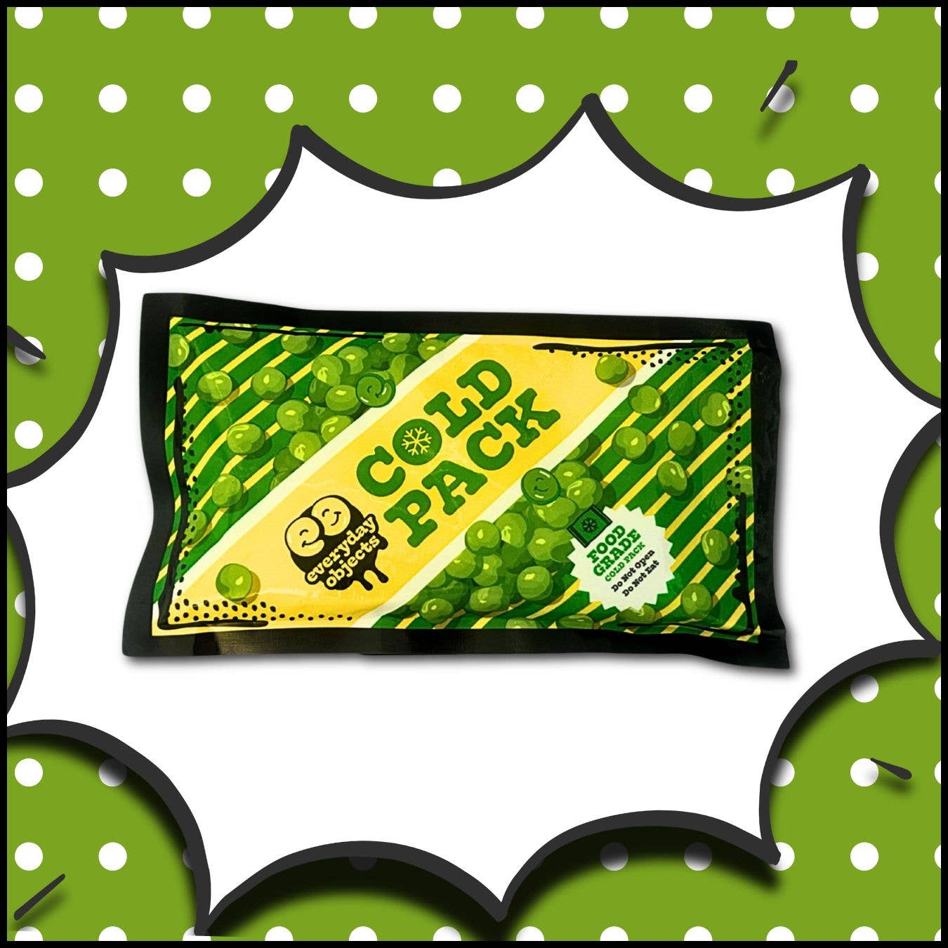 Everyday Objects – wholesale Ispåse – Chill Peas – Återanvändbar Värme-Kylpack2