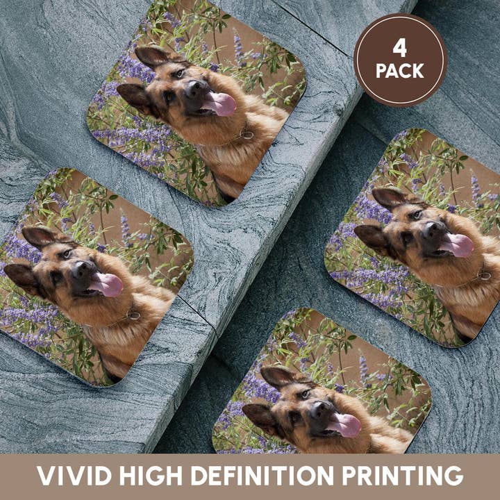 3dRose - Wholesale Coasters - 3dRose, German Shepherd., Coaster12